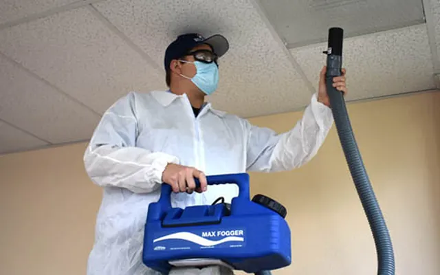 Sanitized HVAC ductwork after EPA-registered treatment — The Air Ducters